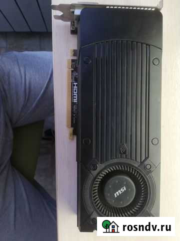 Видеокарта MSI GTX 760 Комсомольск-на-Амуре - изображение 1