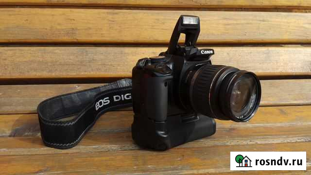 Фотоаппарат Canon EOS 400D Kit + батарейный блок Тула - изображение 1