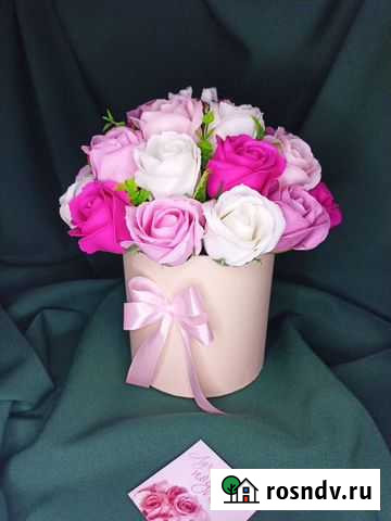 Розы из мыла подарок на юбилей свадьбу Саратов - изображение 1