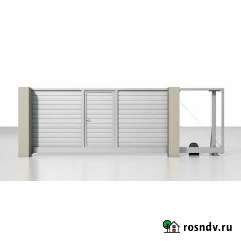 Откатные ворота Хабаровск - изображение 1