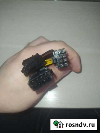 Коннектор 8pin на два 6pin+2 Ярославль - изображение 1
