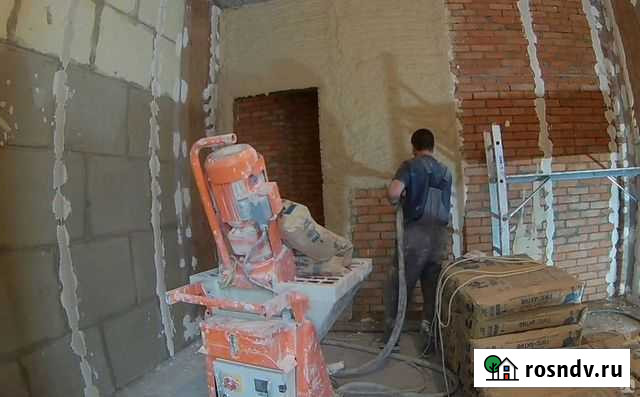 Штукатурка стен механическим способом Архонская - изображение 1