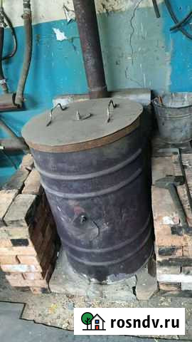 Печка буржуйка для гаража Курган - изображение 1
