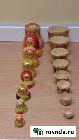 Матрешка 8-ми кукольная, СССР Комсомольск-на-Амуре - изображение 1