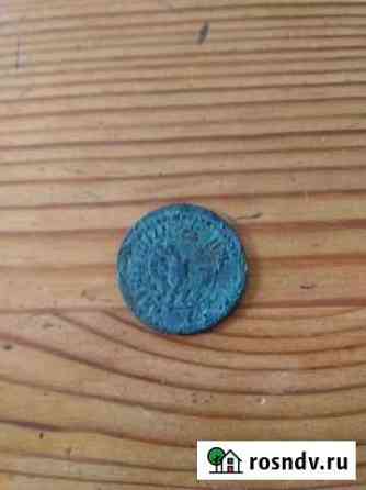 Полушка 1703 года Петр 1, R2-R Арзамас