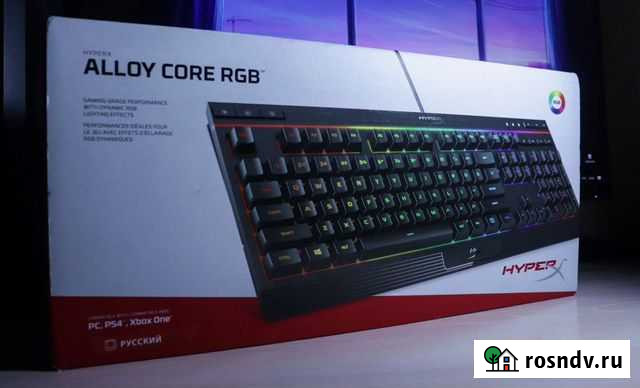 Клавиатура HyperX Alloy Core RGB Ноябрьск - изображение 1