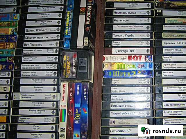 100 видеокасет VHS Николаевск - изображение 1