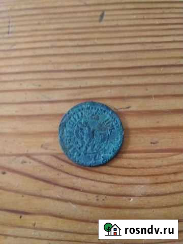 Полушка 1703 года Петр 1, R2-R Арзамас - изображение 1