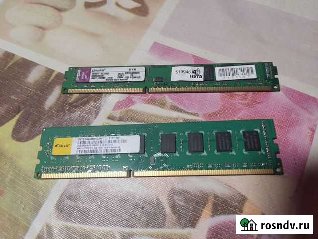 DDR3 4GB 2+2 Новокузнецк - изображение 1