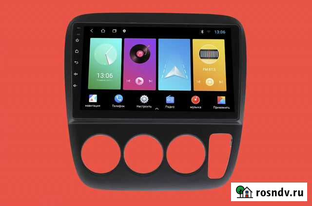 Магнитола Honda CRV 95-01 Android 2+16 Новосибирск - изображение 1