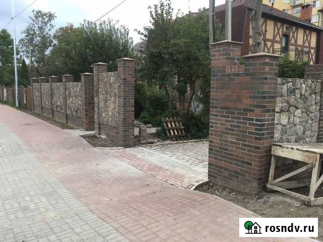 Заборы из колотого камня (булыжник ) Калининград - изображение 1