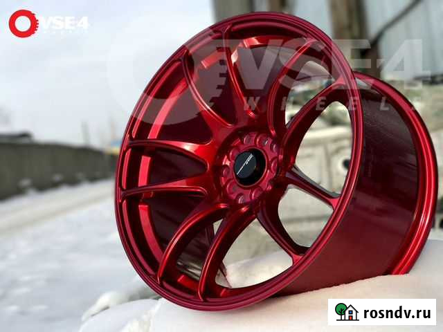 NEW # Work Emotion CR-K R18 8,5J 5x100/114,3 Red Иркутск - изображение 1
