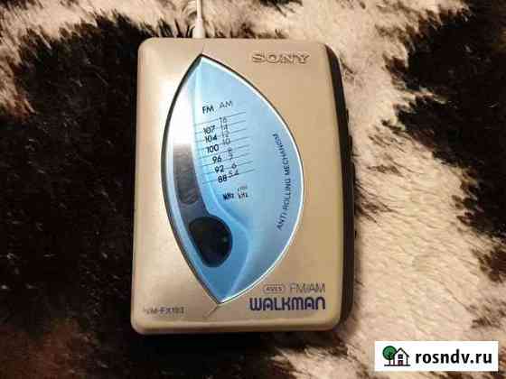Кассетный плеер sony walkman Московский