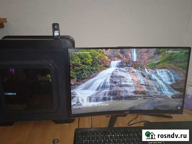 Игровой компьютер и монитор AOC 144 HZ Самара - изображение 1