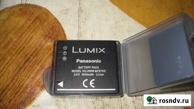 Аккумулятор для фотоаппарата Panasonic BCE-10E Строитель - изображение 1