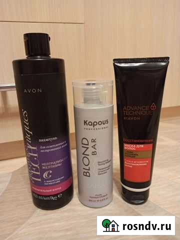 Шампунь, бальзам, маска - блондинки, Avon и Kapous Нижний Новгород - изображение 1