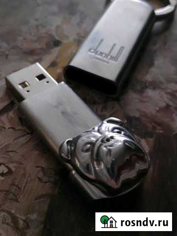 Dunhill флешка бульдог серебро Англия Ростов-на-Дону - изображение 1