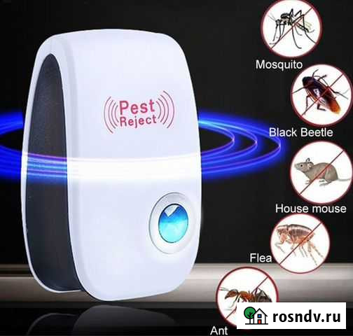 Отпугиватель насекомых/крыс/пауков ультразвуковой Брянск - изображение 1