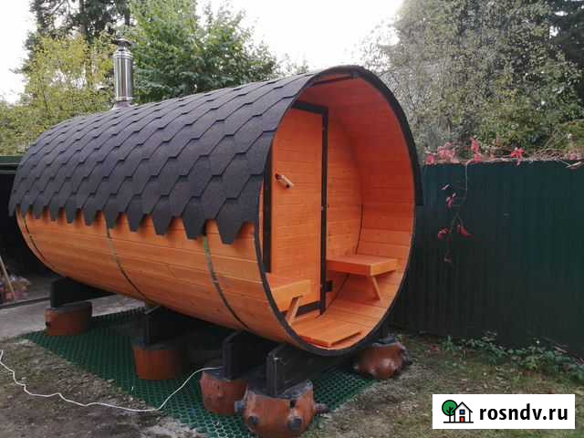 Баня бочка Готовая баня Под ключ Мичуринск - изображение 1