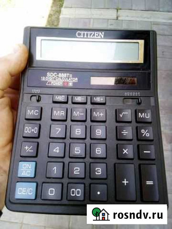 Калькулятор citizen sdc-888 Волгоград - изображение 1