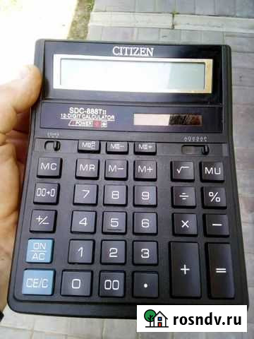 Калькулятор citizen sdc-888 Волгоград - изображение 1