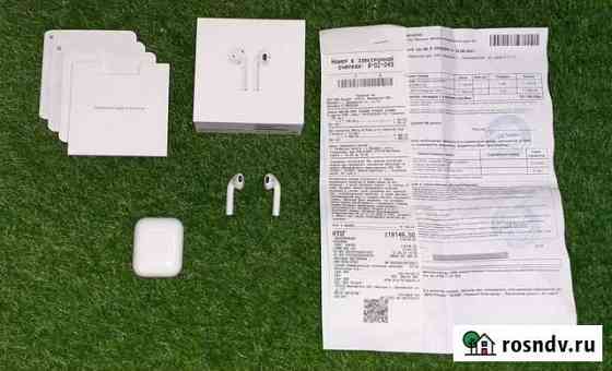 Airpods 2 (A1602) оригинал гарантия до 23.09.23 Пенза