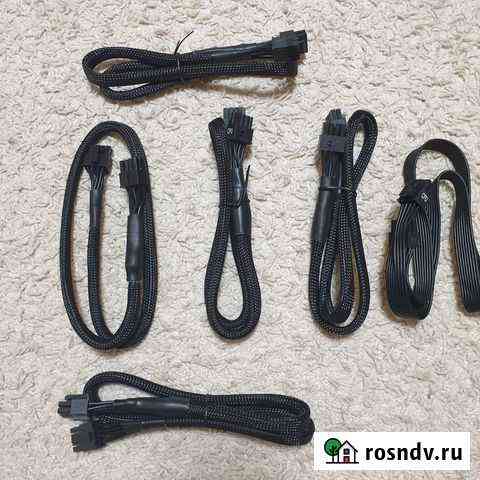 Кабели питания Corsair, SATA, cpu Новокузнецк