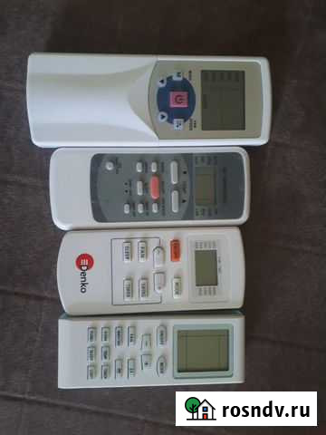 Пульты для кондиционеров производства Midea и Gree Москва - изображение 1