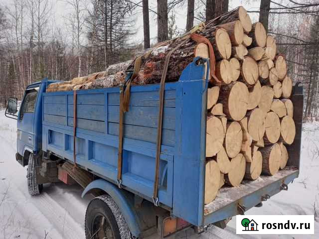 Дрова сухие сосна+лиственница Улан-Удэ - изображение 1