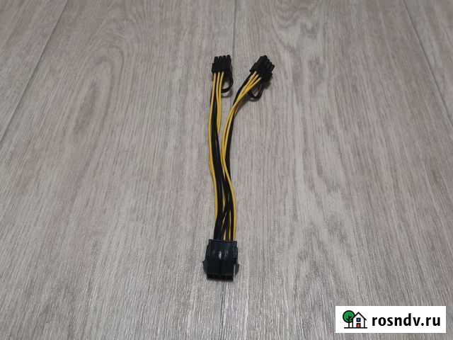 Переходник EPS 8 pin на 2x(6+2) pin Тольятти - изображение 1