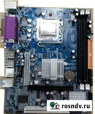 Новая Материнская плата G31 775 DDR2 Иркутск - изображение 1