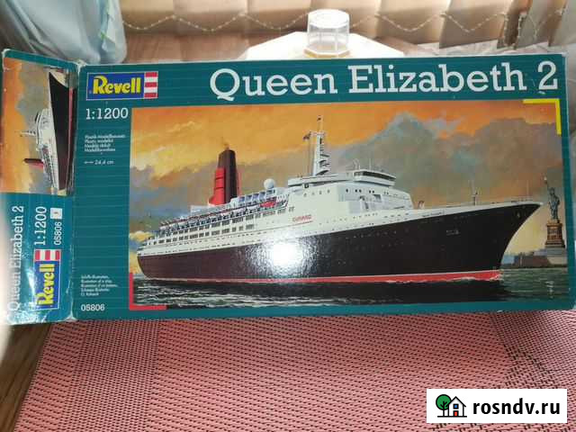 Сборная модель Revell Queen Elizabeth 2 Калуга - изображение 1