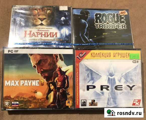 Запечатанные компьютерные игры Max Payne prey Санкт-Петербург - изображение 1