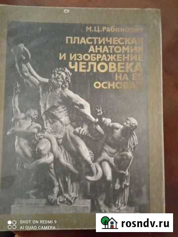 Книга Пластич-ая анатомия и изобр, человека Воронеж - изображение 1
