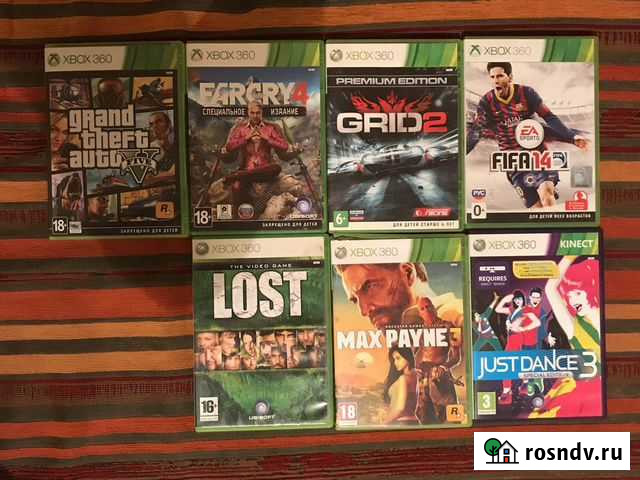 Игры на Xbox 360 Лицензия Краснодар - изображение 1