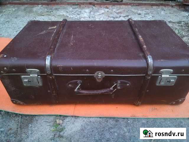 Чемодан, старинный винтажный немецкий Курск - изображение 1