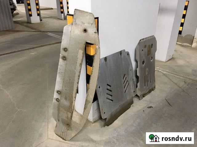 Алюминиевая защита двигателя Q7 4L Пермь - изображение 1