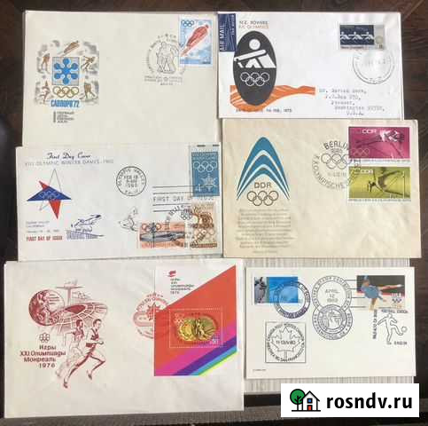 Конверты Олимпиада иностранные, СССР. Космос. И др Иркутск - изображение 1