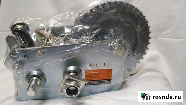 Лебедка шестеренчатая 1200 кгс.(сталь.трос 10м) Волгоград - изображение 1