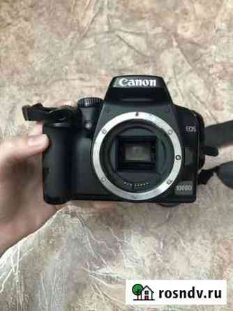 Зеркальный фотоаппарат Canon 1000d Хабаровск