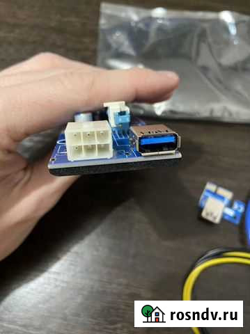 Riser usb ver.006 60 cm 6pin (прм) Пермь - изображение 1