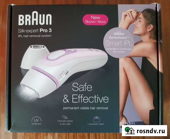 Эпилятор женский лазерный braun pl 3111 новый Симферополь - изображение 1