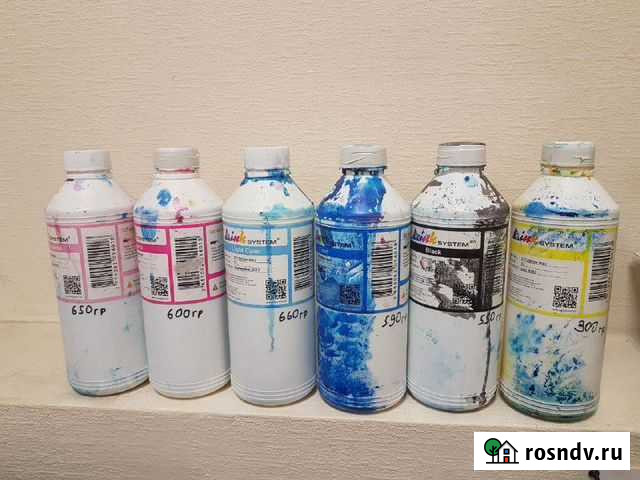 Чернила inksystem набор 6 цветов Ульяновск - изображение 1