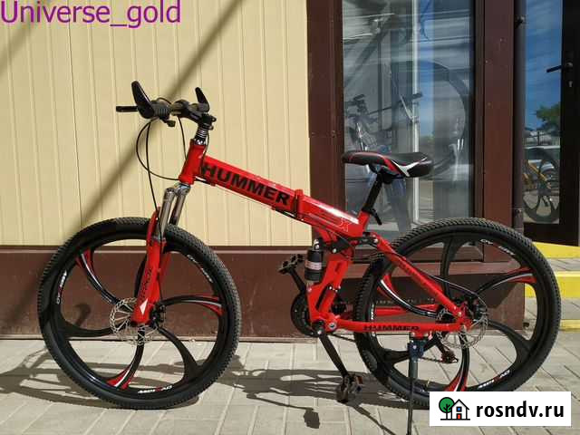 Новый велосипед hammer (складной ) Сталь Калининград - изображение 1