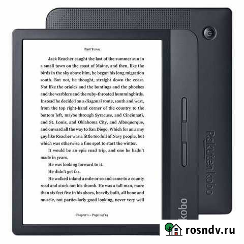 Kobo Libra H2O Black Электронная книга Москва - изображение 1