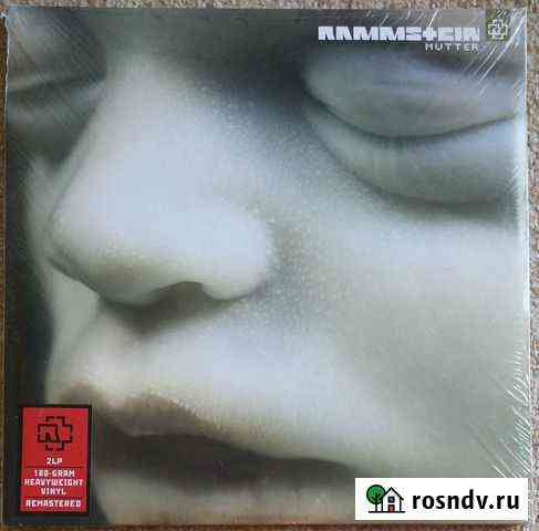Rammstein 2017 Mutter (EU) orig (первый тираж) LP Санкт-Петербург