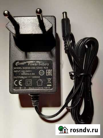 Блок питания, адаптер, зарядка 24В 1,2А Курск - изображение 1
