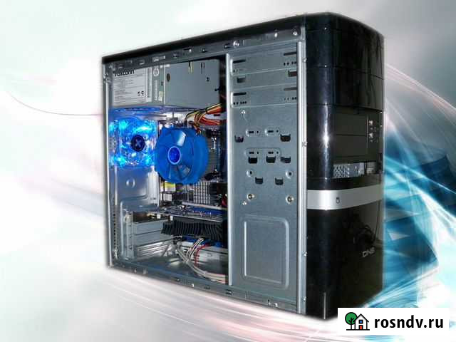 Пк Игр Core 2 Quad Q8200/ 8gbggr3/ GT1030 (2 гб) Мурманск - изображение 1