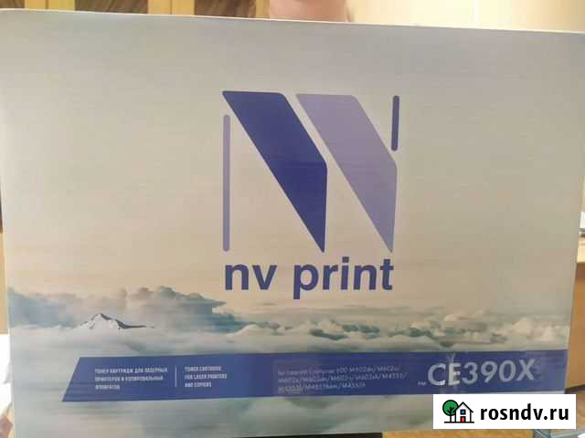 Новый картридж NV Print CE 390X Челябинск - изображение 1