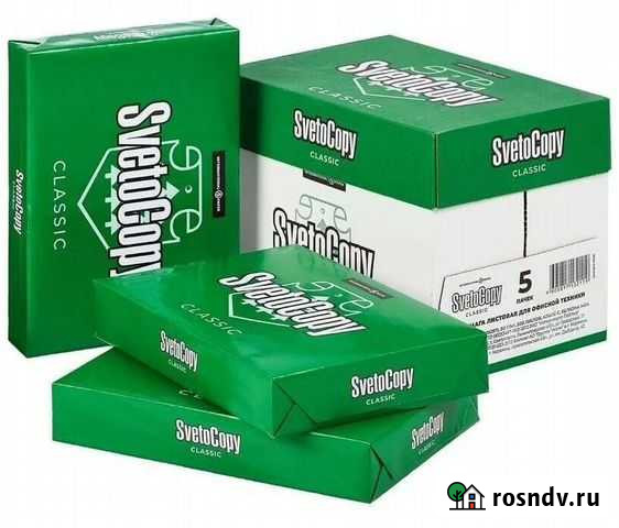Бумага Svetocopy A4 500 листов Владимир - изображение 1